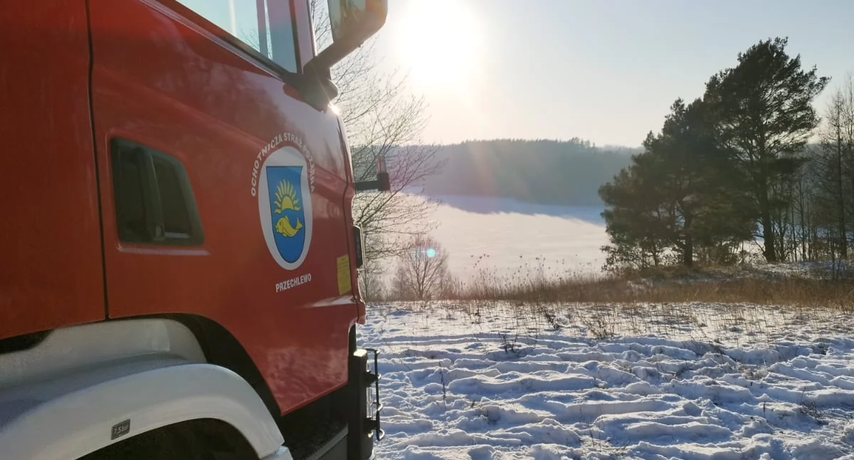 Jezioro było silniejsze. Strażacy wezwani do topiącej się sarny