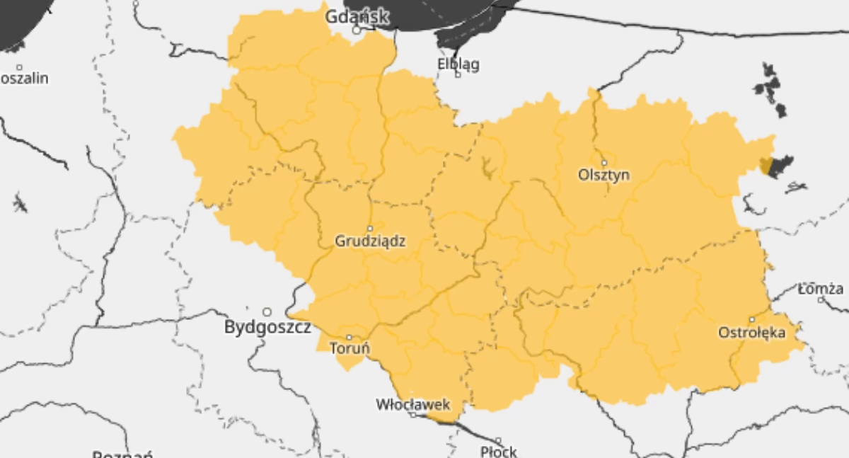 Ostrzeżenie IMGW przed silnym mrozem w powiecie chojnickim