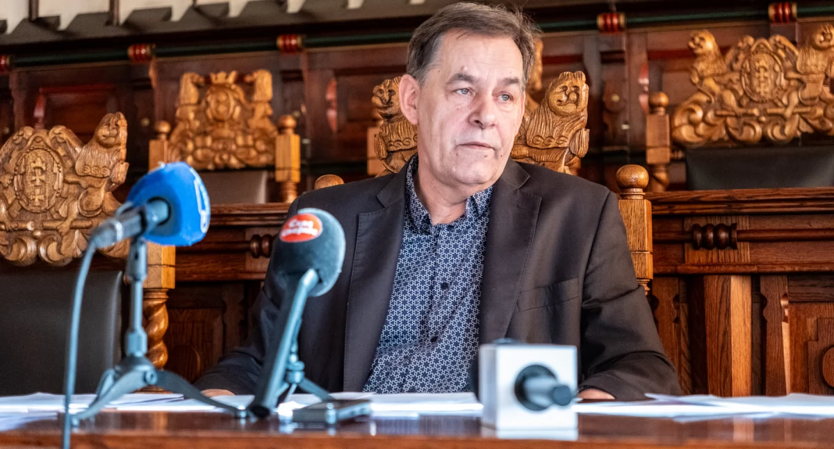 Arseniusz Finster o bezpieczeństwie dzieci i zmianach na ul. Bankowej. Miasto przygotowuje nową koncepcję komunikacyjną