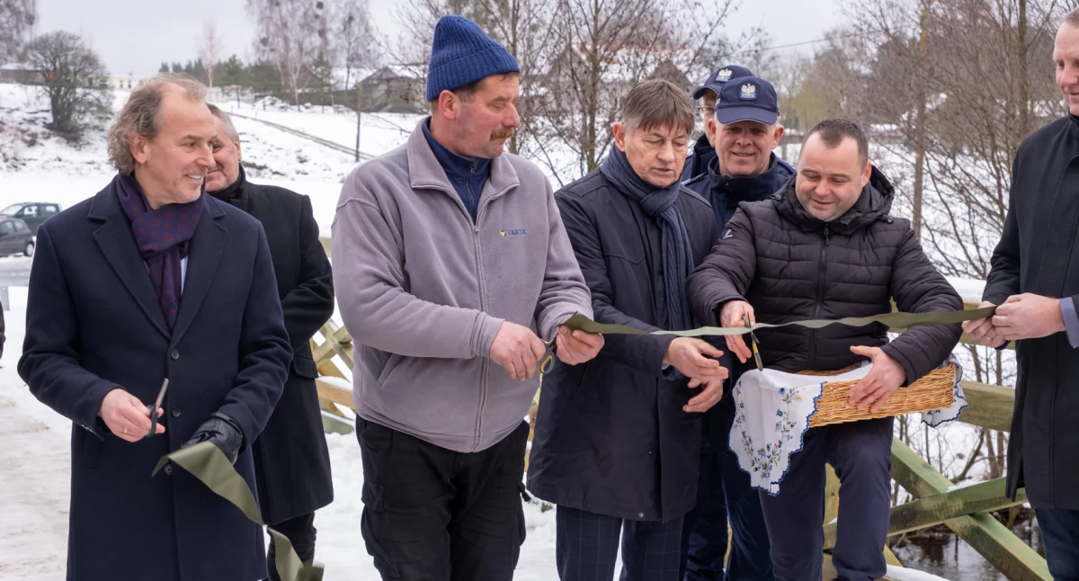Most na Brdzie w Kamionce otwarty. Nowa przeprawa po przebudowie