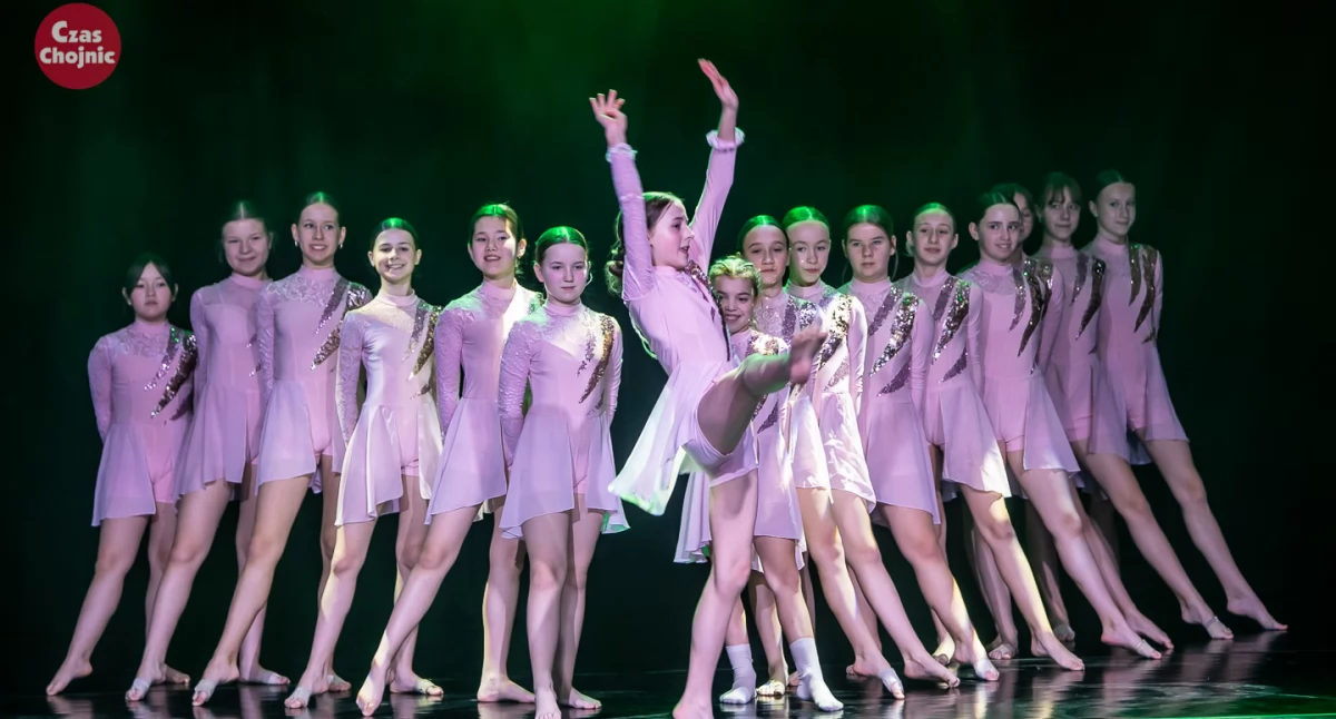 Koncert taneczny tancerek z Chojnickiego Centrum Kultury 