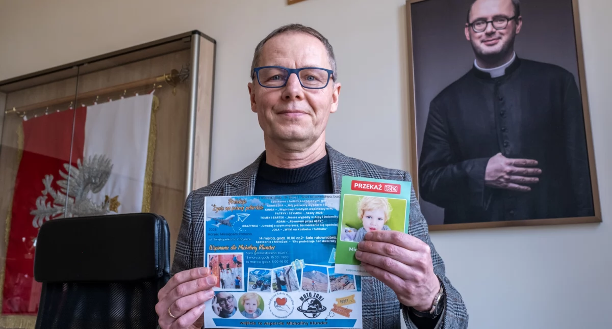 Wspinanie dla Michaliny Klunder. Medyczna Szkoła Policealna w Chojnicach zaprasza na akcję charytatywną