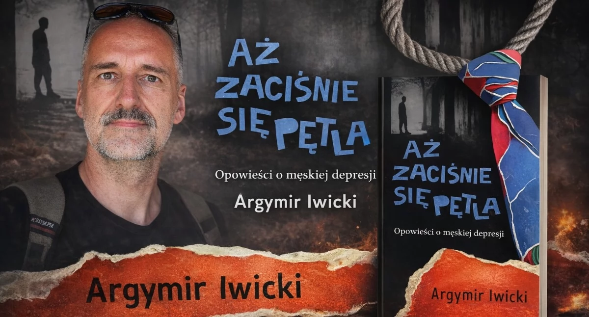 Rozmowa o męskiej depresji. Argymir Iwicki w Charzykowach