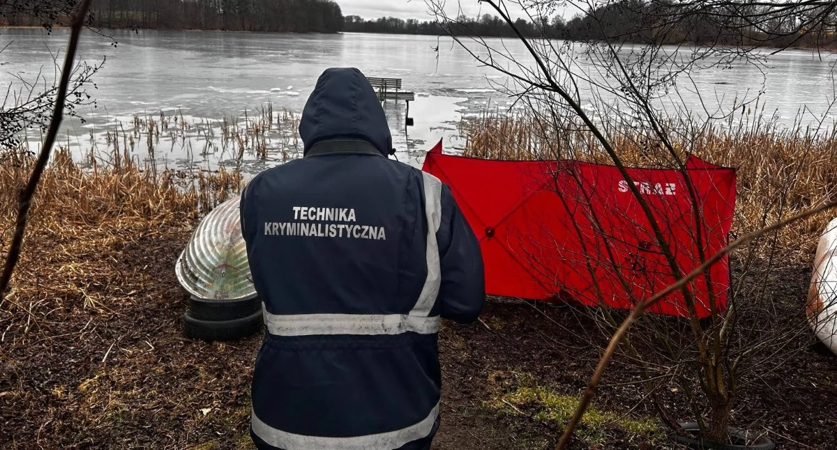 Tragiczny finał nocnych poszukiwań w Żychcach. W jeziorze odnaleziono ciało 56-latki