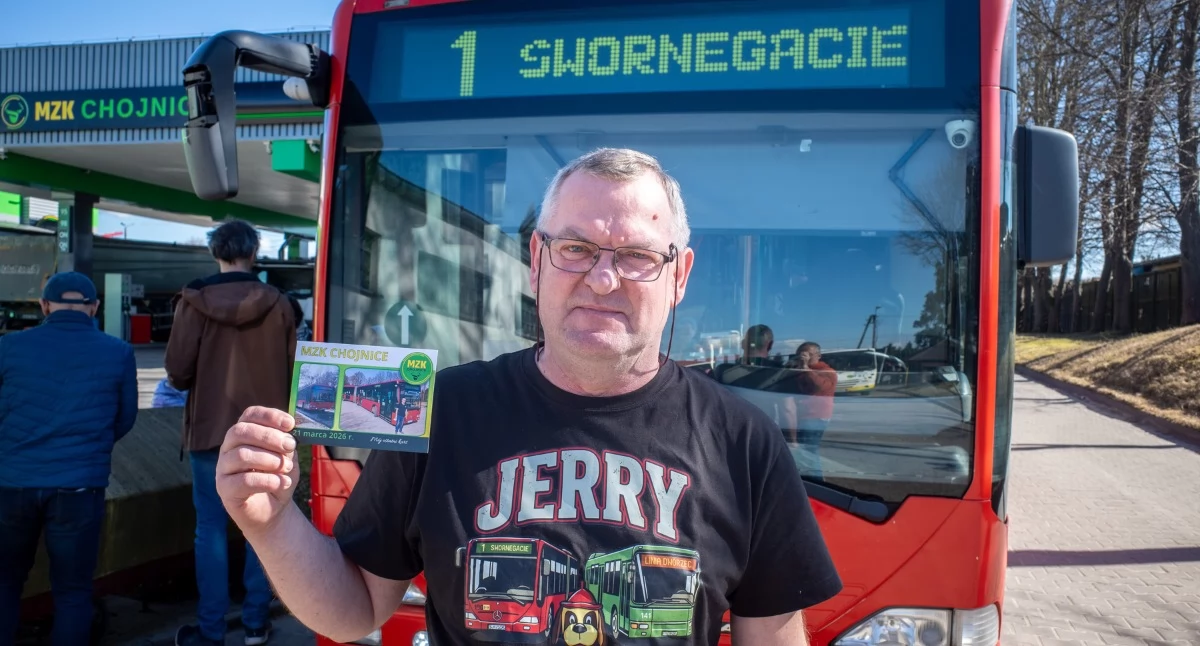 45 lat za kierownicą autobusu. Jarosław Łoboziak żegna się z pasażerami