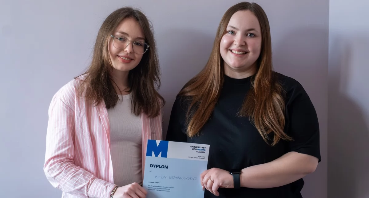 Milena Krzyżanowska wygrywa, Julia Suchan na podium. Sukces uczniów z Technikum nr 2