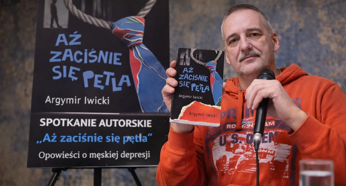 Dziś spotkanie autorskie Argymira Iwickiego w chojnickiej bibliotece. Tematem męska depresja