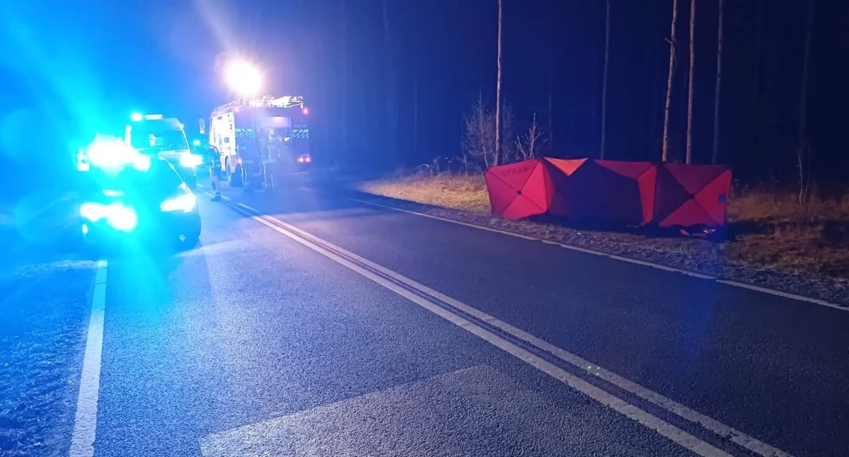 Śmiertelny wypadek na DW 188. Nie żyje 25-letnia motocyklistka