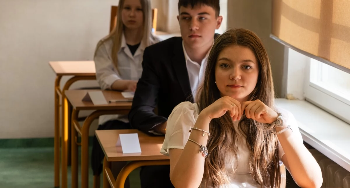 Ósmoklasiści z Chojnic rozpoczęli egzaminy. Dziś język polski