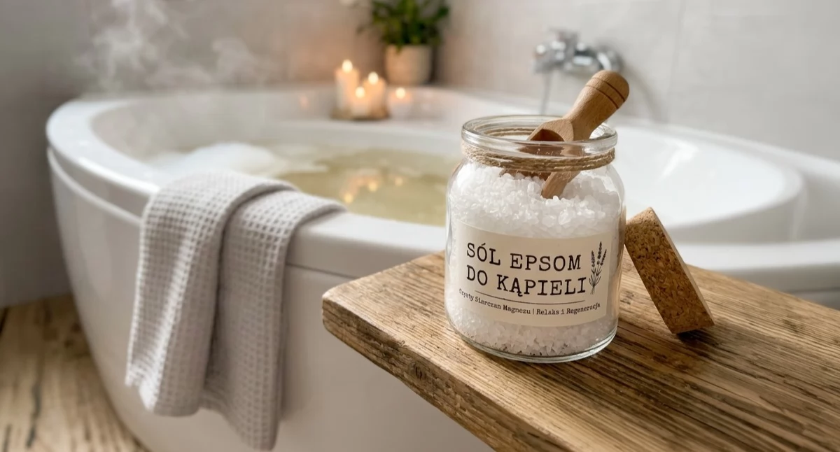 Sól Epsom – dlaczego kąpiele z siarczanem magnezu wracają do łask