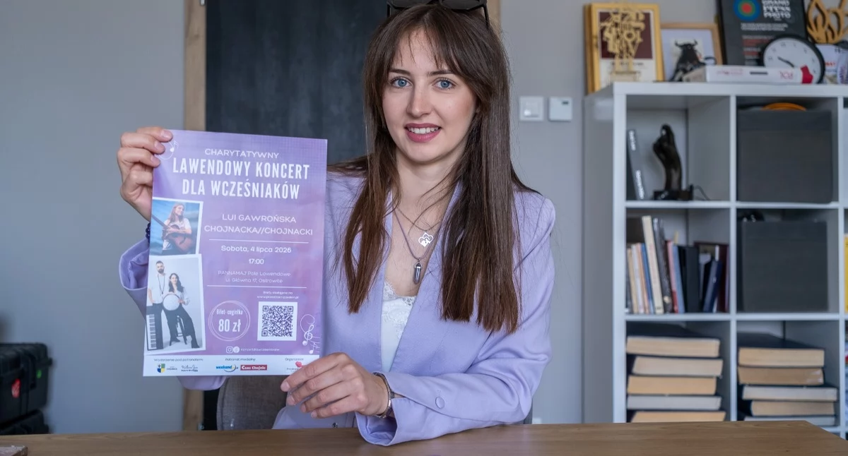 Pomaganie ma zapach fioletu. Lawendowy Koncert dla Wcześniaków już 4 lipca