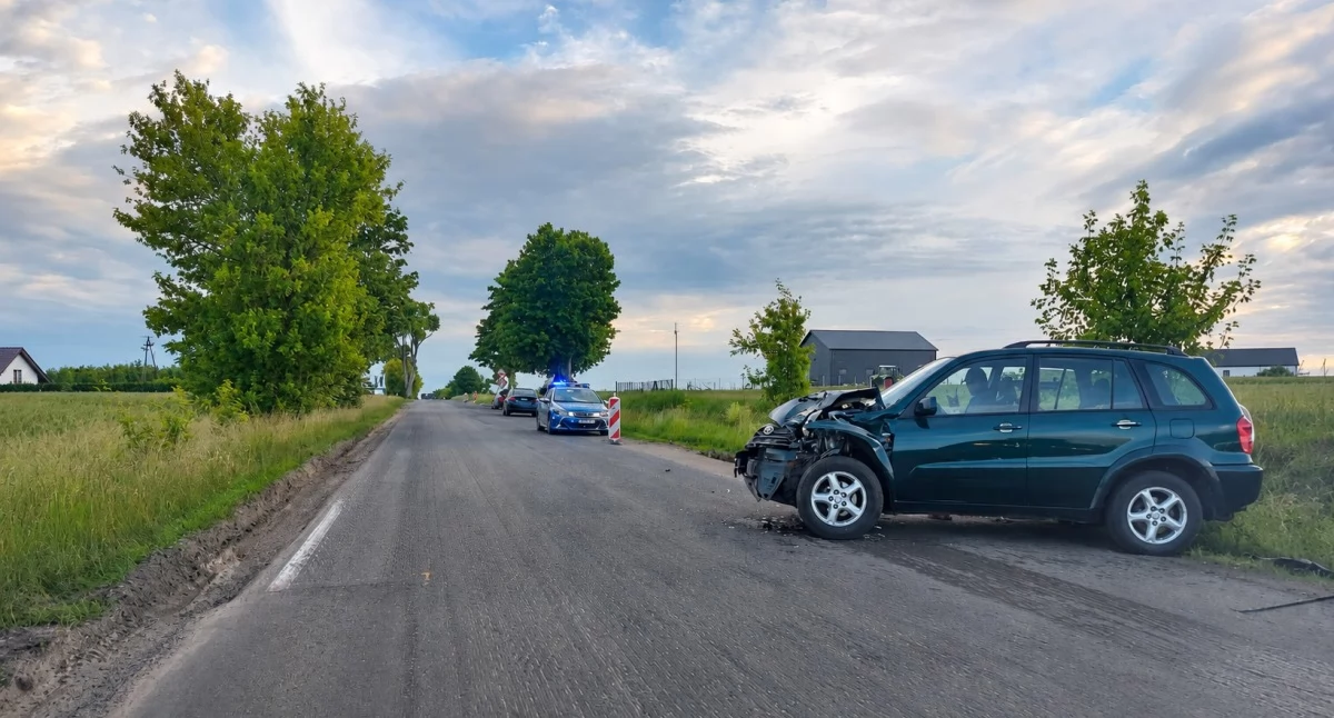 Znamy przyczynę zderzenia aut na trasie Chojnice – Brusy