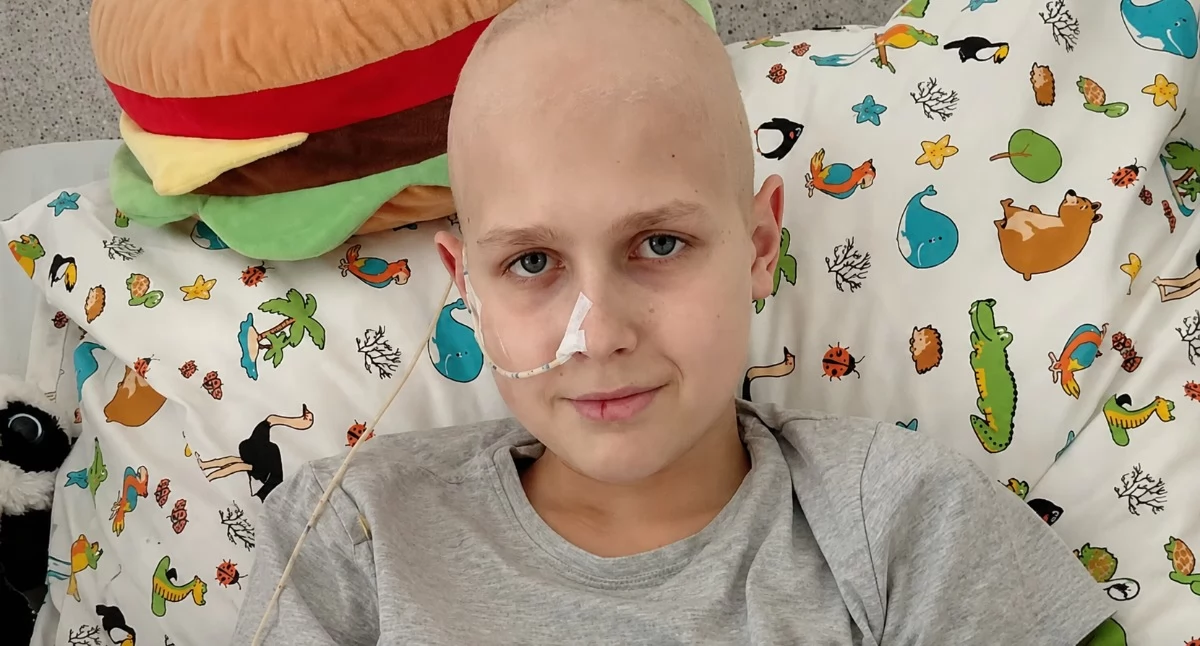Trzynastoletni Kamil walczy z chłoniakiem. Trwa zbiórka na leczenie mieszkańca Powałek