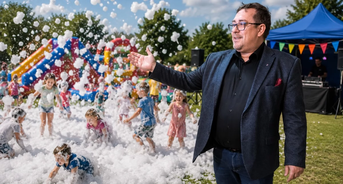 Tomasz Pepliński zaprasza mieszkańców na wspólną integrację i Piana Party