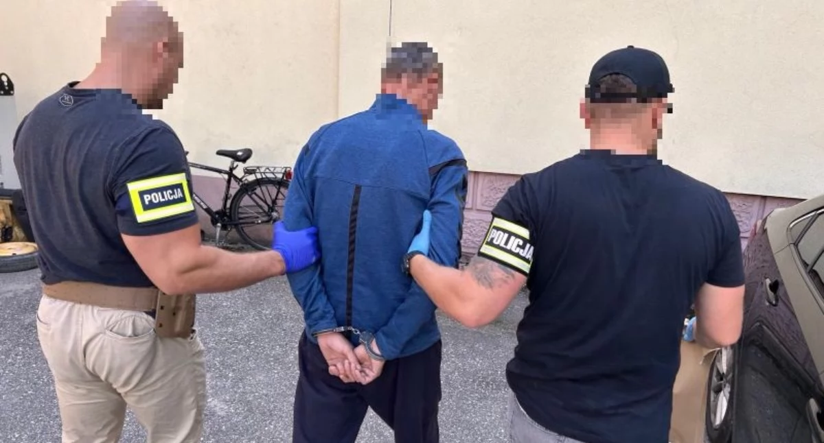 Chojniccy policjanci zatrzymali 48-latka podejrzanego o rozbój i kradzież zuchwałą