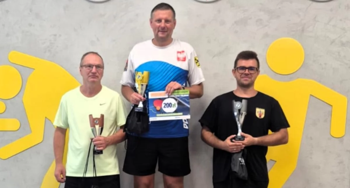 Kolejny sukces Michała Briegera w turnieju tenisa stołowego