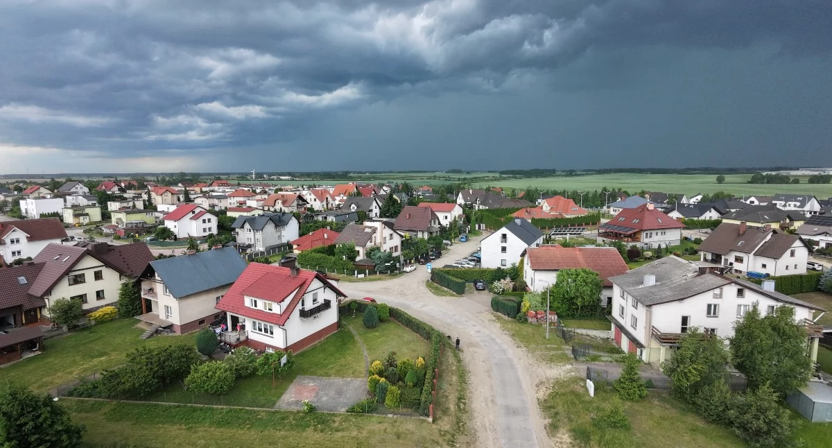 Pogoda w powiecie chojnickim gwałtownie się zmieni. Opady deszczu i silny wiatr