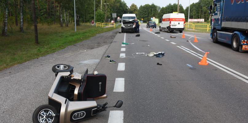 Śmiertelny wypadek w Czersku (FOTO)