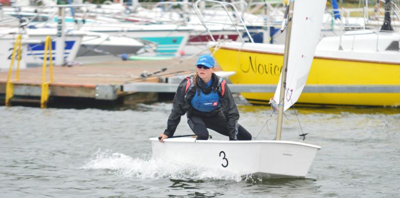 Chojnice Team Cup. Ulewa nie zatrzymała żeglarzy z klasy Optimist (GALERIA)