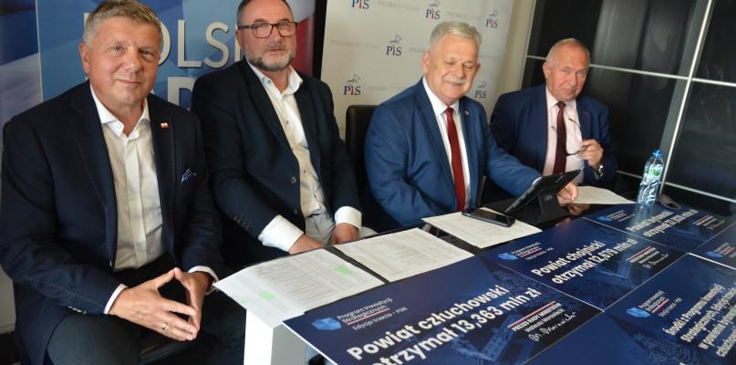 Prawie13 mln zł na zadania w powiecie chojnickim