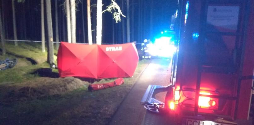Zginął motocyklista, pasażer jest ranny