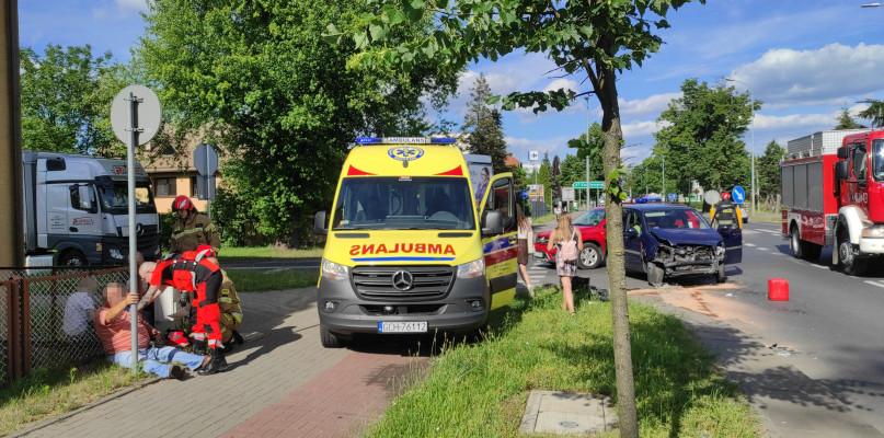 Dwie osoby ranne w wypadku (FOTO)