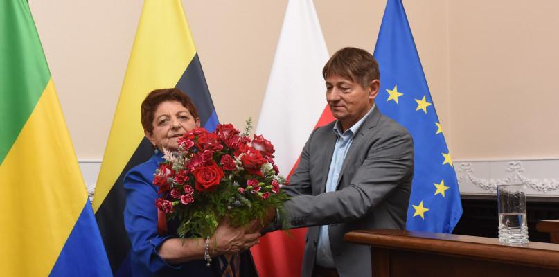Pożegnanie skarbnik Aleksandry Wojcieszyńskiej (FOTO)