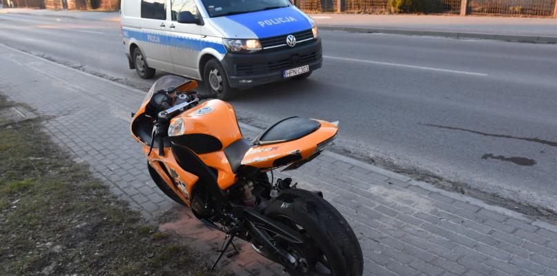Motocyklista będzie miał spore kłopoty