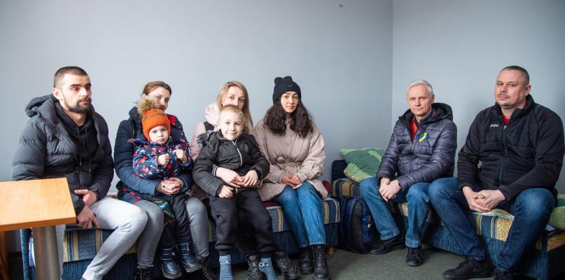 Pierwsze rodziny z Ukrainy znalazły pomoc w Czersku