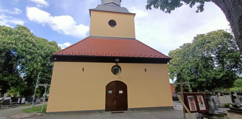 Kościół w Ogorzelinach jak nowy