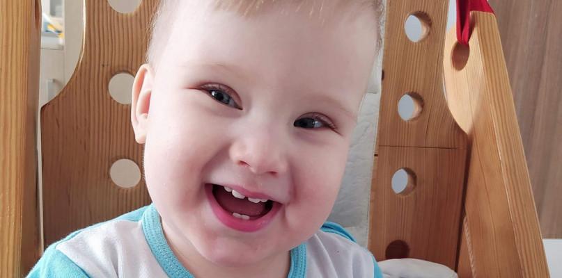 Oskar Grzesiak zbiera pieniądze na rehabilitacje