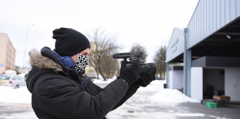 Kręcą film o targowisku przy Młodzieżowej