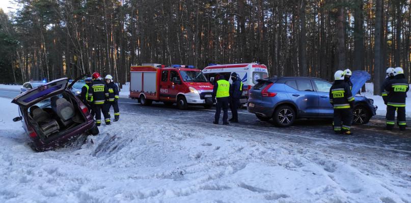 Dwie osoby ranne w wypadku (FOTO)