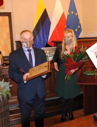 Franciszek Borzych wśród zasłużonych