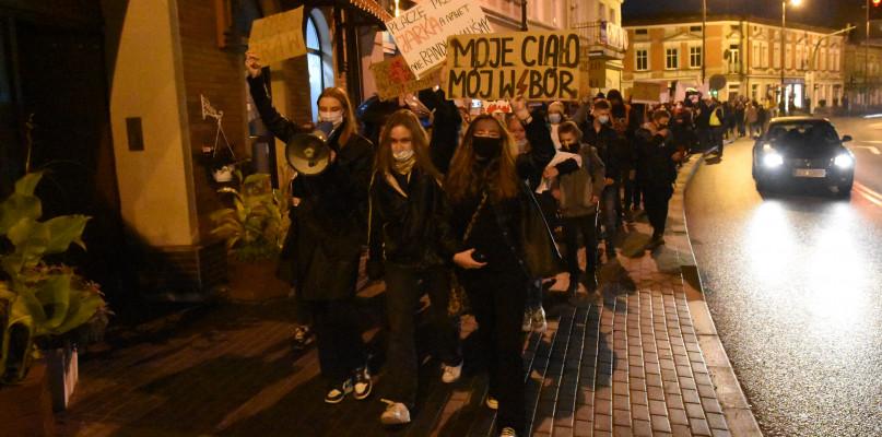 W Czersku także zorganizowano protest (FOTO)