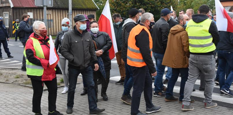 Protest rolników w regionie (FOTO)