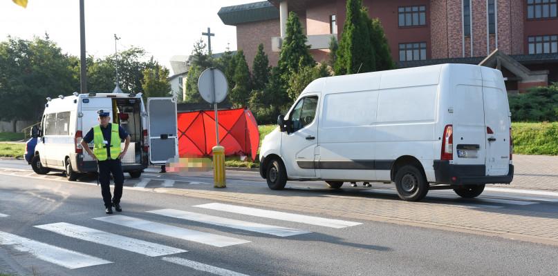 Śmiertelne potrącenie w Chojnicach (FOTO)