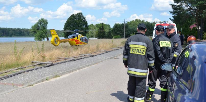 Policjantka zabrana śmigłowcem. Przygniótł ją radiowóz (FOTO)