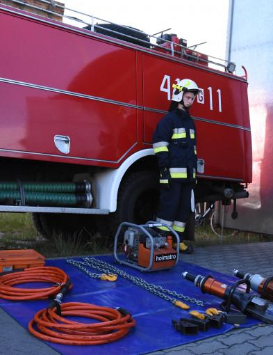 Zestaw hydrauliczny trafił do OSP w Męcikale (GALERIA)