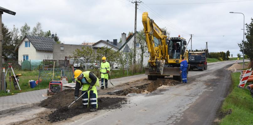 Inwestycja na drodze Chojnice-Ogorzeliny