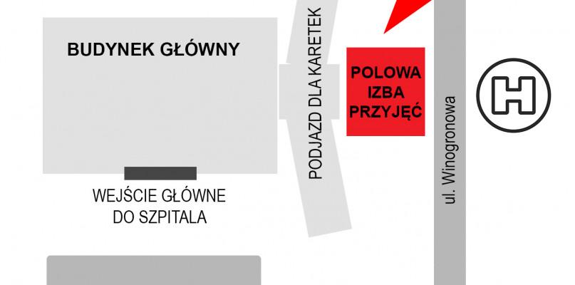 Komunikat dla pacjentów szpitala