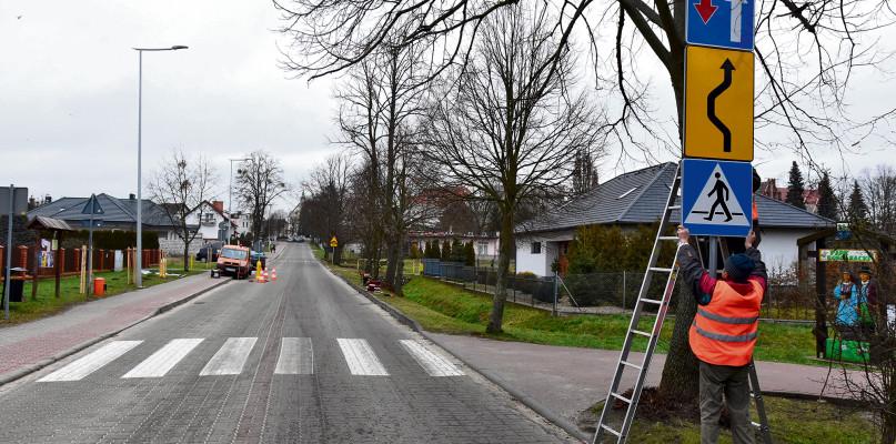 Progi powstały w dziwnych miejscach