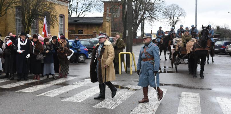 Inscenizacja historyczna w trakcie obchodów w Czersku (GALERIA)