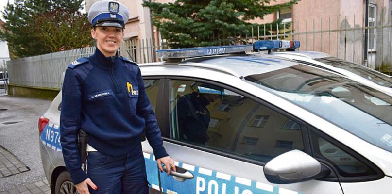 Zatrzymała pijanego w innym mieście