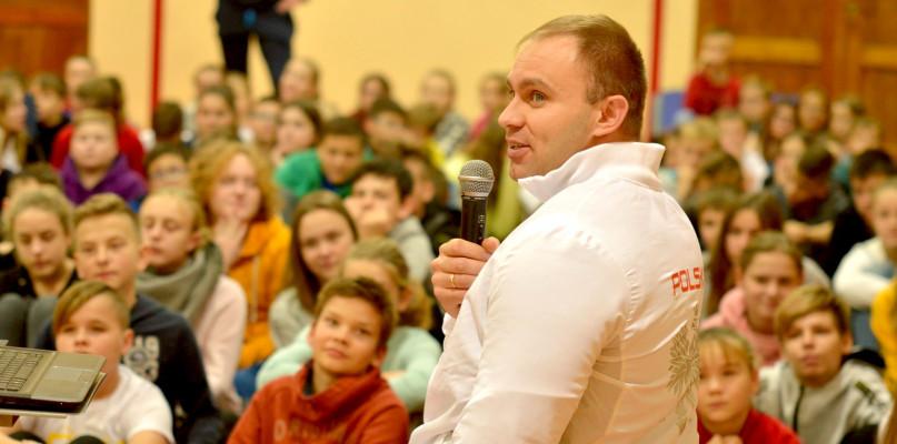 Lech Stoltman spotkał się z uczniami SP nr 5 (GALERIA)