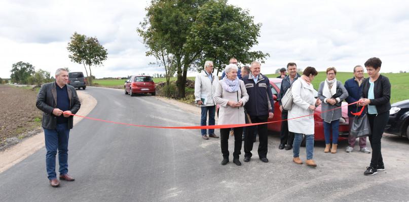 Otwarcie nowej drogi Objezierze-Racławki