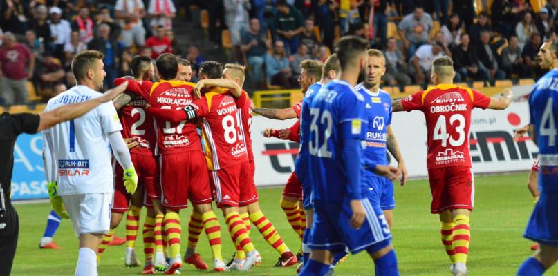 Fortuna I liga. Lider z Niecieczy przegrał w Chojnicach (GALERIA)