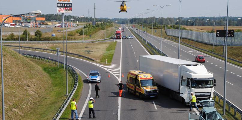 Poważny wypadek na obwodnicy
