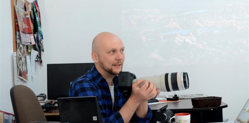 Daniel Frymark poprowadził dla nas warsztaty fotograficzne
