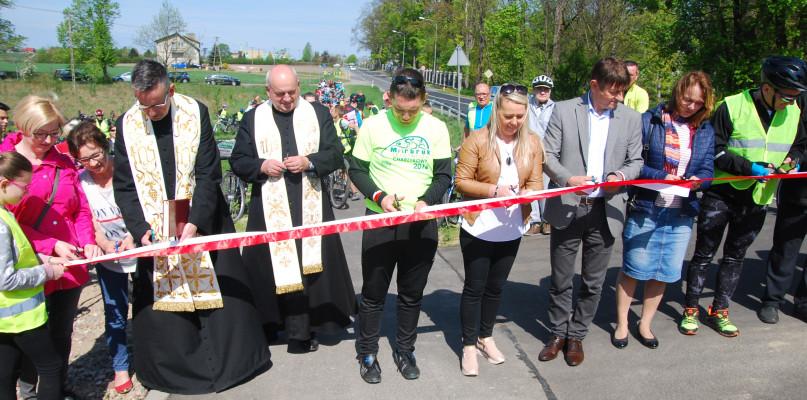 Otwarcie ścieżki i rajd cyklistów do Silna (FOTO)